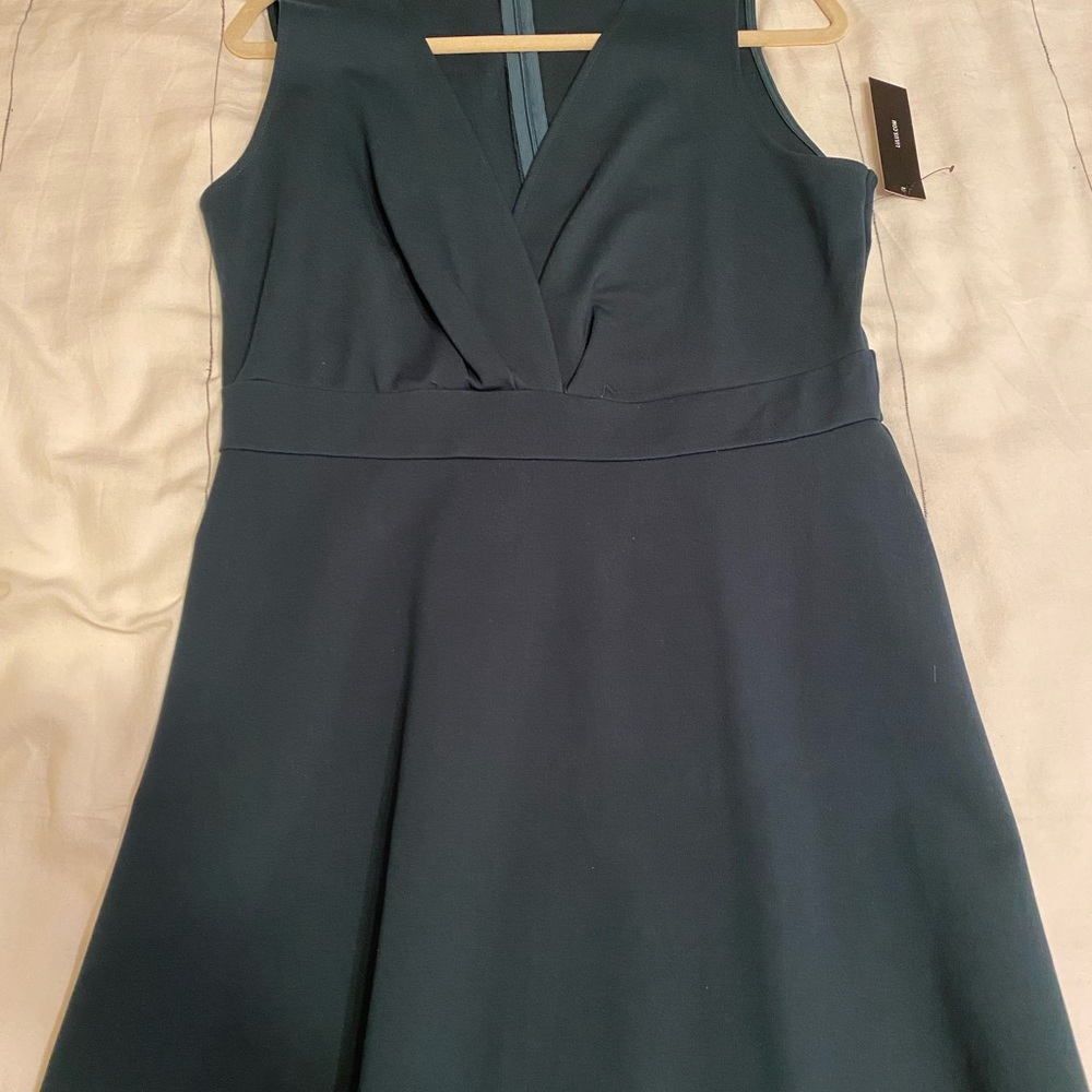 Lulus Green Skater Dress